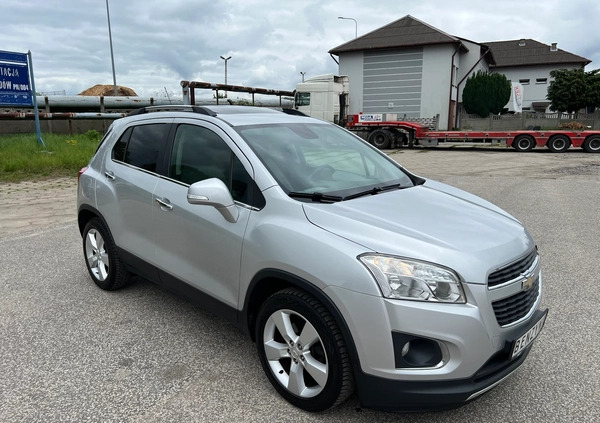 Chevrolet Trax cena 38950 przebieg: 145000, rok produkcji 2013 z Konin małe 704